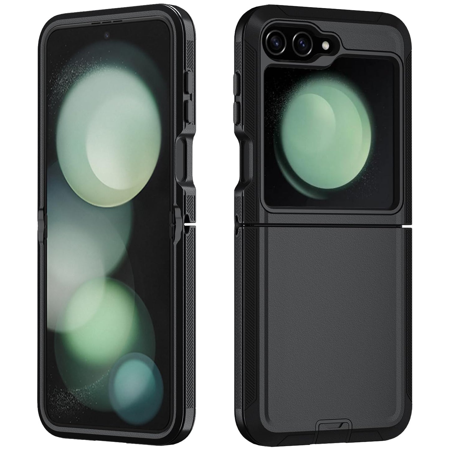 Samsung galaxy z flip 3 case triple layer otterbox defender style (no logo)