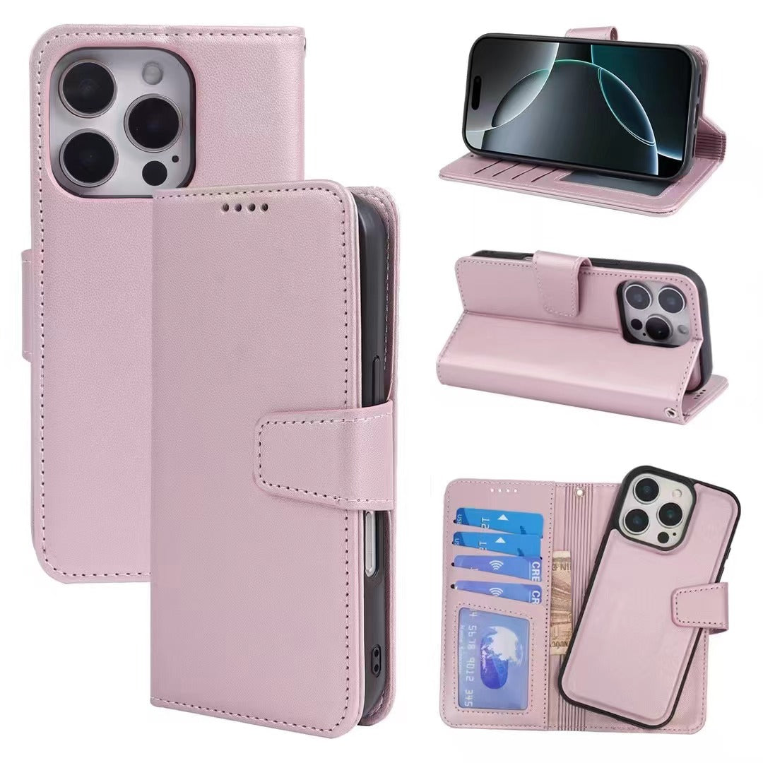 iphone 17 air 2 in 1 magnetic detachable wallet case