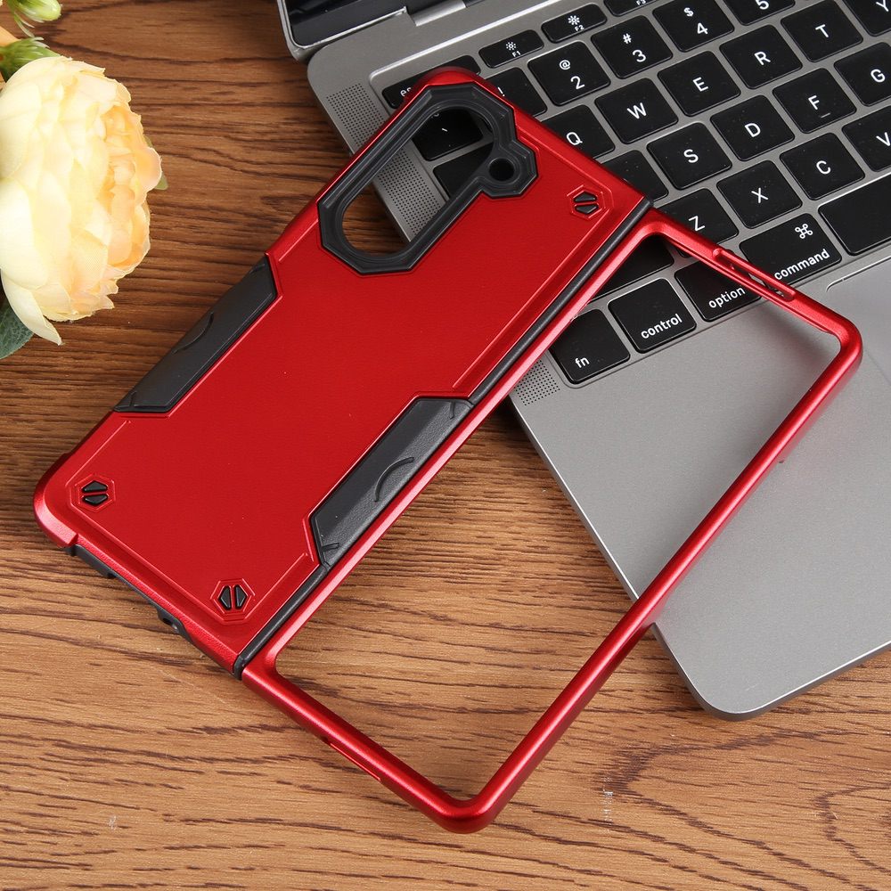 Samsung galaxy z fold 6 slim armor dual layer shockproof case grip (b002)