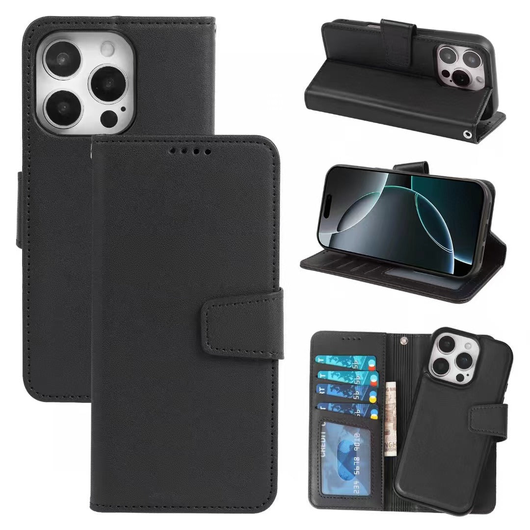 iphone 17 air 2 in 1 magnetic detachable wallet case