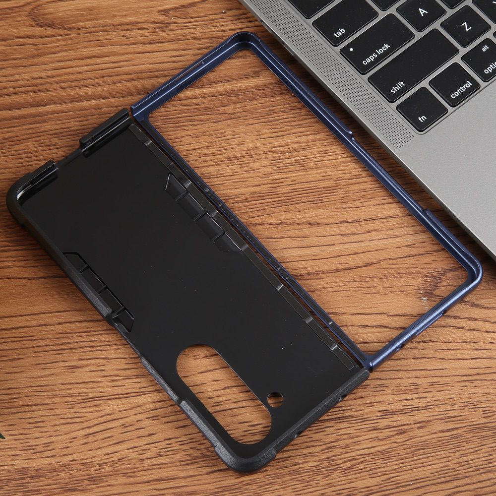 Samsung galaxy z fold 3 slim armor dual layer shockproof case grip (b002)
