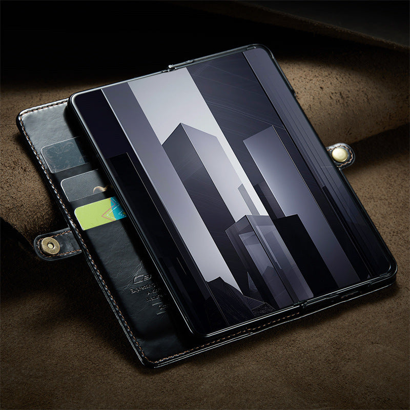 samsung galaxy z fold 3 PU leather wallet case caseme brand