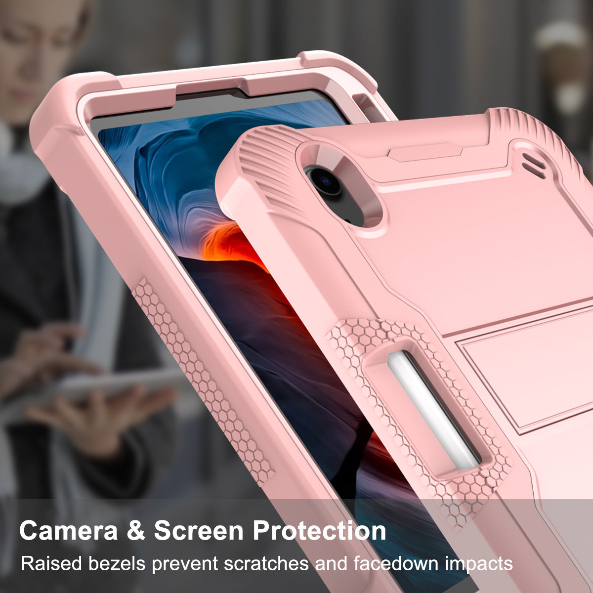 ipad rugged case pink