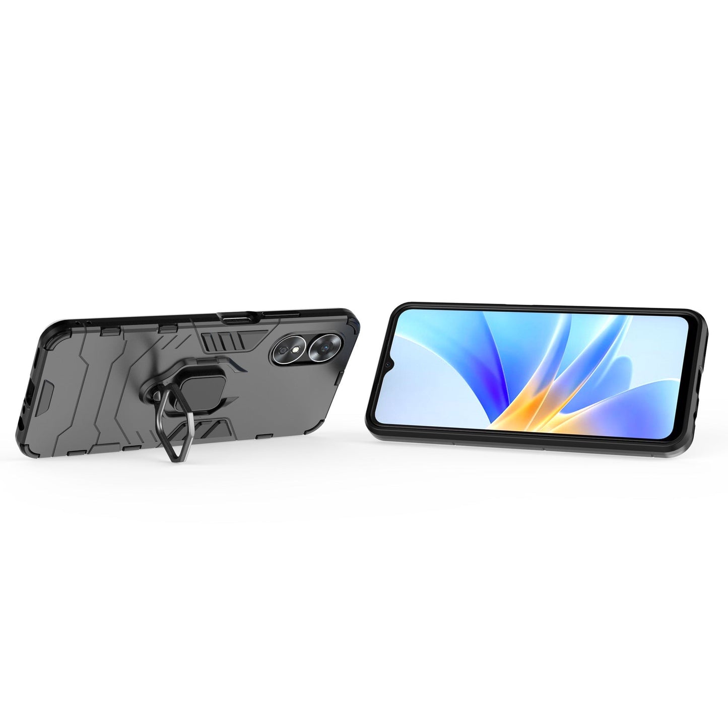 Samsung galaxy a51 front & back full protection ultra slim ring case (B010)