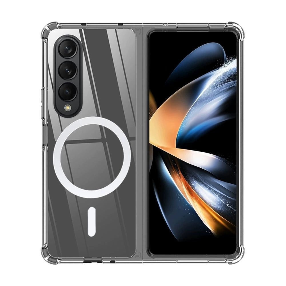 samsung galaxy z fold 8 ultra Hybrid clear magsafe case strong magnet