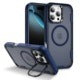 Iphone 17 air soft-touch 3 in 1 magsafe Case shockproof w foldable camera stand