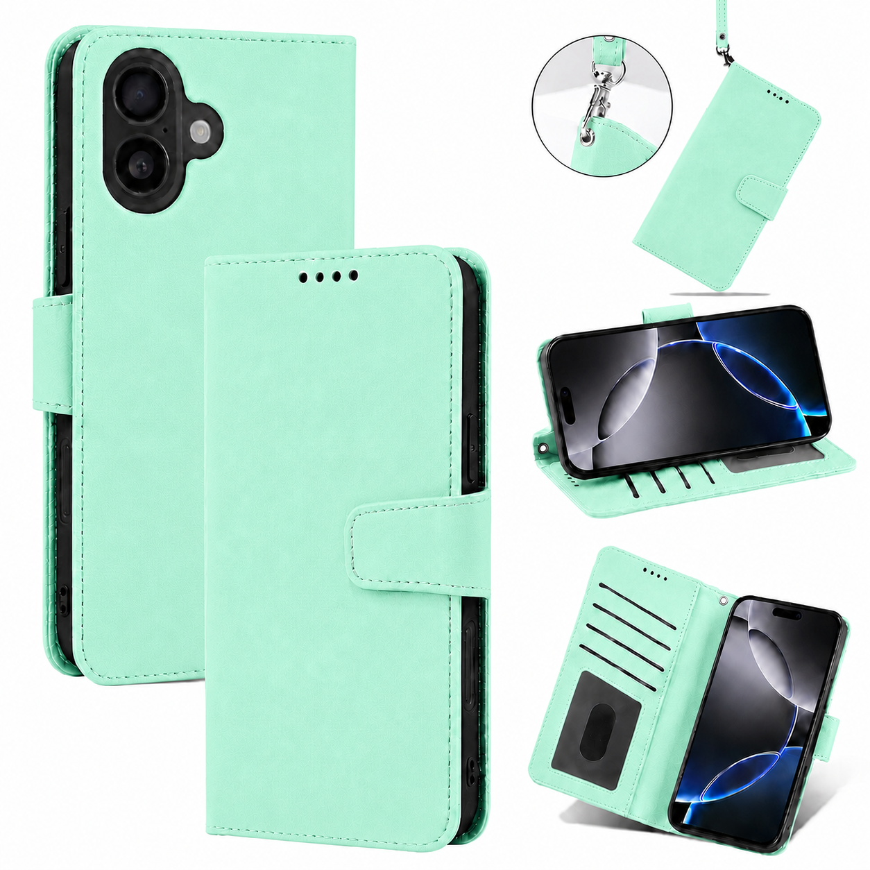 Moto E20 E30 E40 Wallet Case suede finish 4 card slots (w-016)
