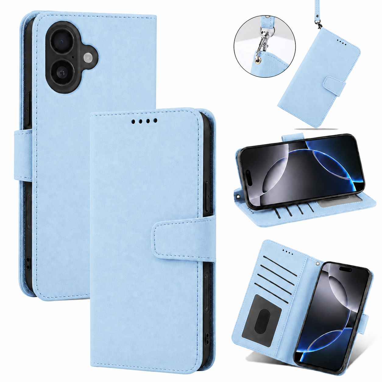 Moto E20 E30 E40 Wallet Case suede finish 4 card slots (w-016)
