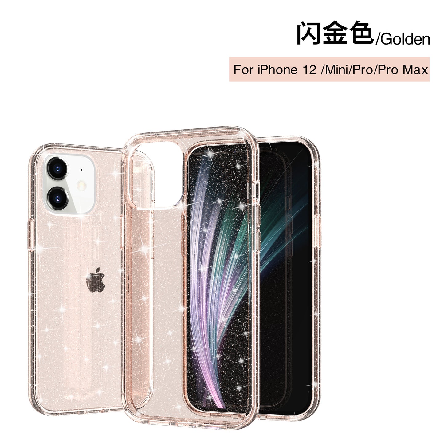 Iphone 13 mini ultimate hard glitter case tough armor otterbox stardust style