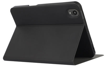ipad case skin feel PU leather free front loading style tpu back black