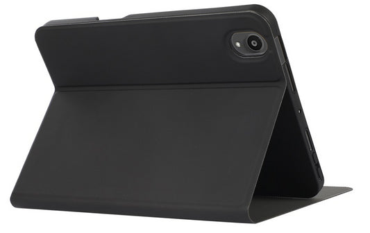 ipad case skin feel PU leather free front loading style tpu back black
