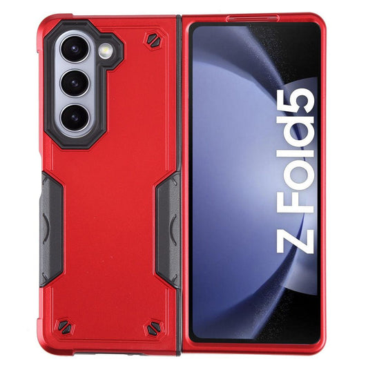 Samsung galaxy z fold 7 slim armor dual layer shockproof case grip (b002)