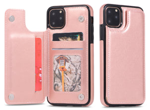 iphone 12 mini back wallet case pu leather