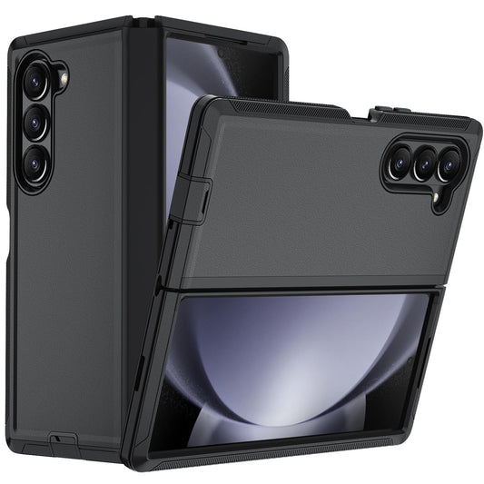 Samsung galaxy z fold 5 case triple layer otterbox defender style (no logo)