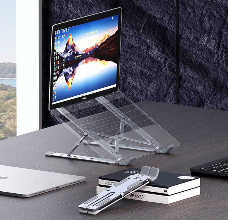 Metal Laptop Stand Foldable Adjustable