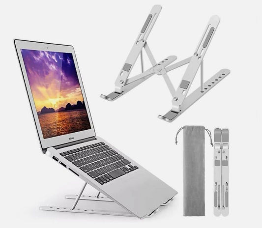 Metal Laptop Stand Foldable Adjustable