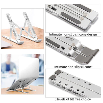 Metal Laptop Stand Foldable Adjustable