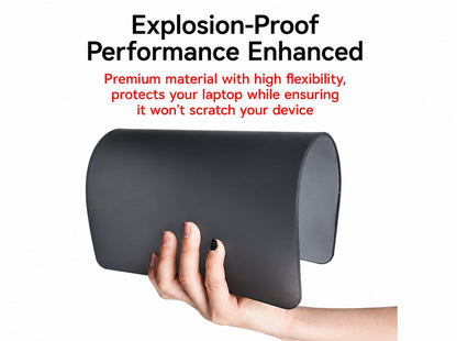 Macbook frosted hard shell case black