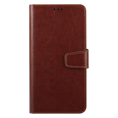 iphone 17 pro max flip wallet case top grain finish with 4 card slots (w-002)