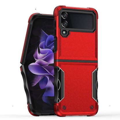 Samsung galaxy z flip7 fe slim armor dual layer shockproof case grip (b002)