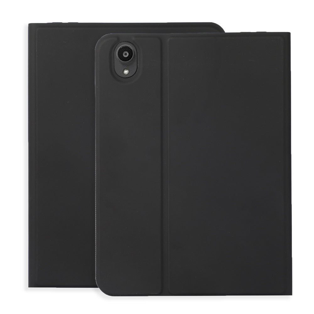 ipad case with pencil slot skin feel front load style compatible with ipad air 13 2024 /pro 12.9  2018-2022