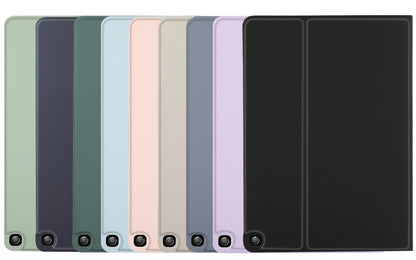 ipad case skin feel pu leather front loading style tpu back pink