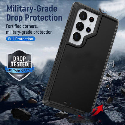 Samsung galaxy a17 case triple layer otterbox defender style (no logo)