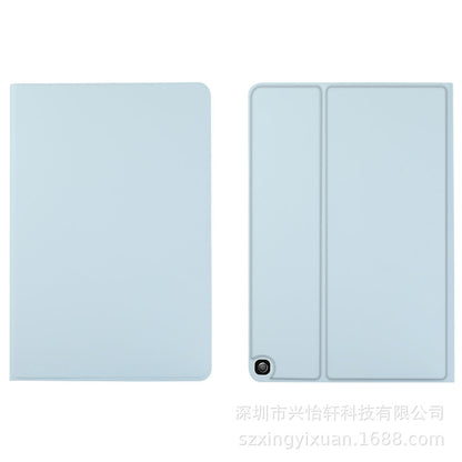 samsung galaxy tab s10 fe plus case skin feel PU leather free front loading style tpu back