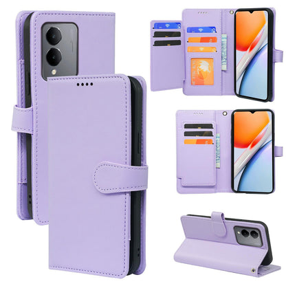 huawei nova 4 9 card wallet rich dairy style smooth cowhide finish (w-012)