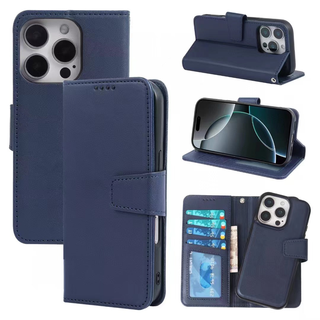 iphone 17 air 2 in 1 magnetic detachable wallet case