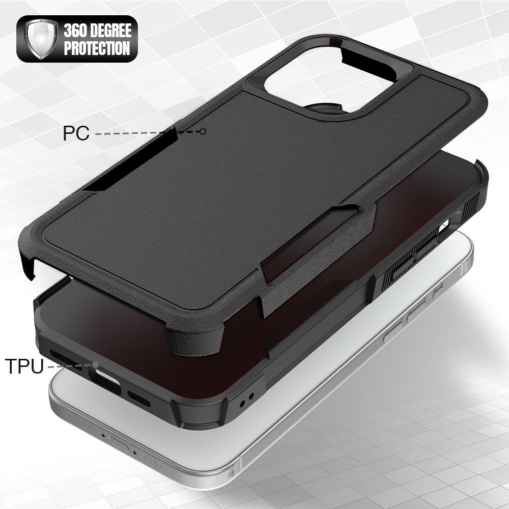 Google Pixel 9 pro XL / 10 pro XL case dual layer otterbox commuter style (no logo)