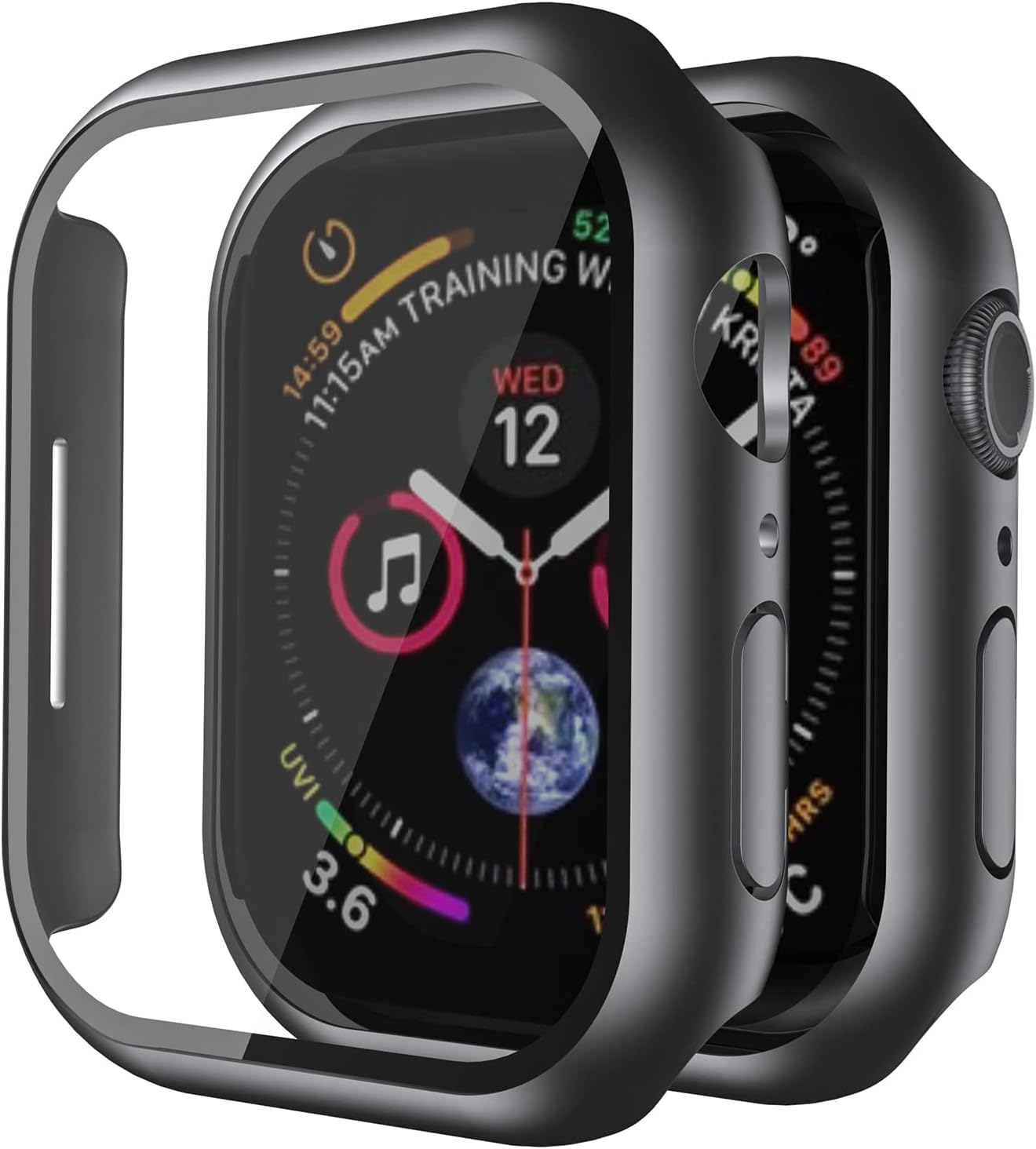 Apple Watch case full protection with built-in  glass protector