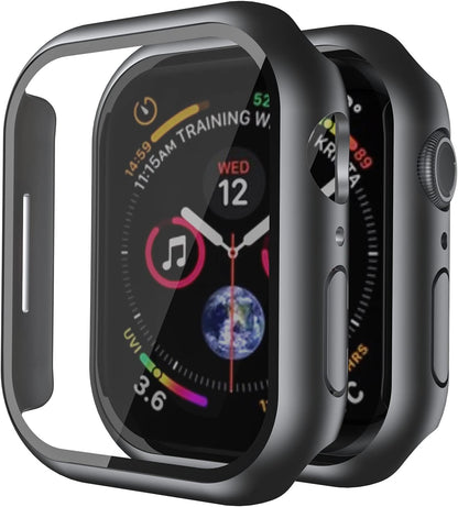 Apple Watch case full protection with built-in  glass protector