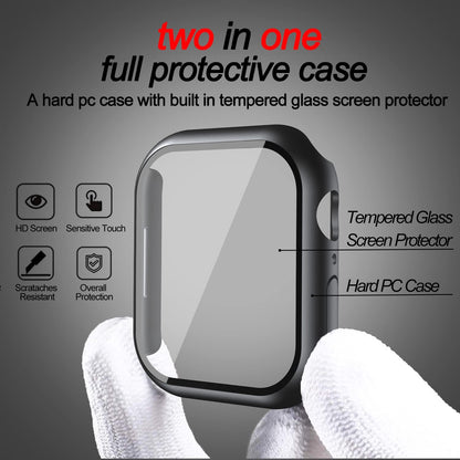 Apple Watch case full protection with built-in  glass protector