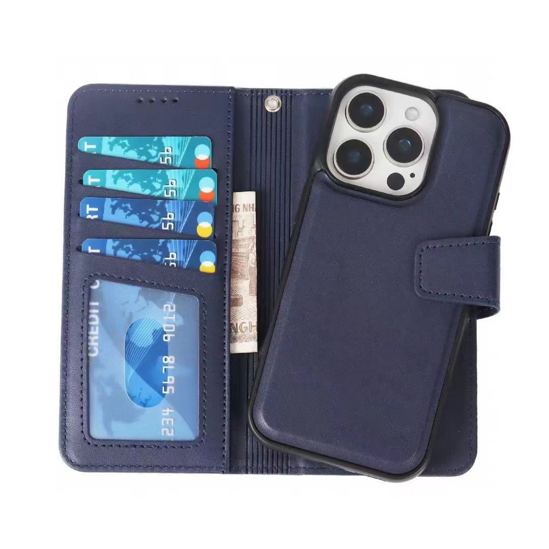 iphone 17 air 2 in 1 magnetic detachable wallet case