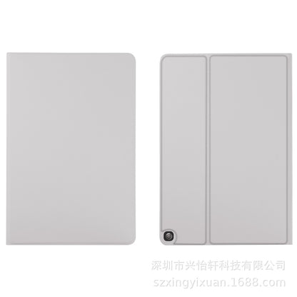 ipad case skin feel PU leather free front loading style tpu back black