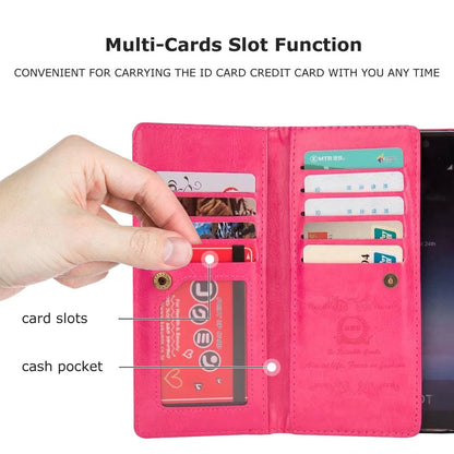 samsung galaxy  j8 2018 9 card wallet mansoor style (w-011)