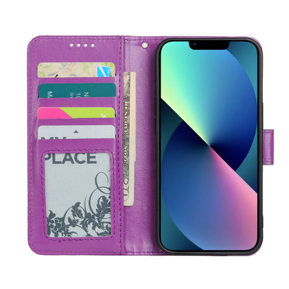 Moto edge 60 pro PU leather flip case shiny glitter finish 3 card slot (w-glitter3)
