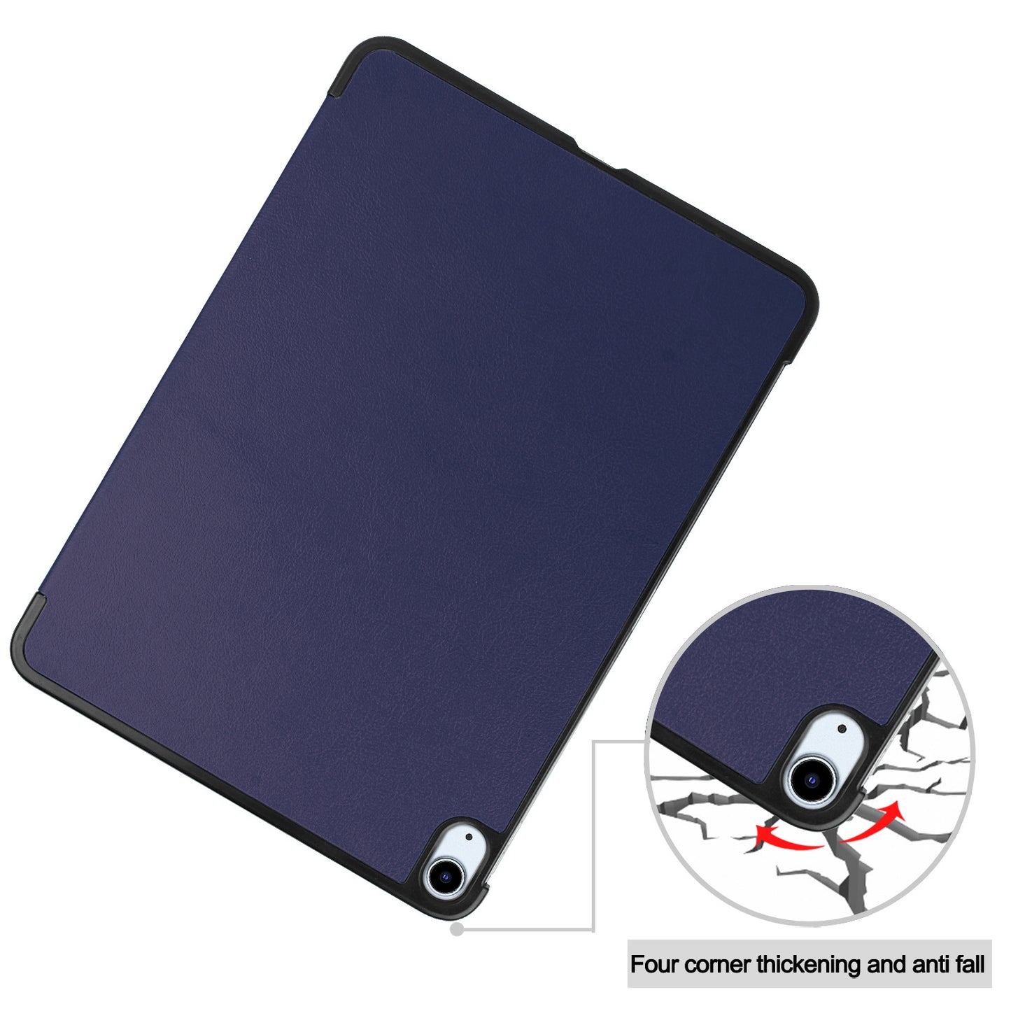Ipad case trifold black