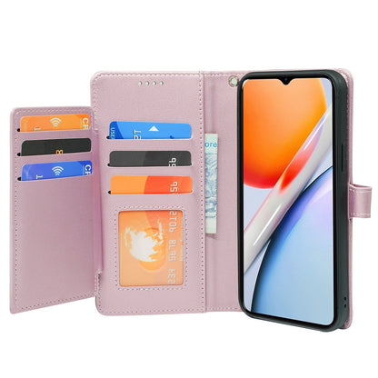 oppo find x9 9 card wallet rich dairy style smooth cowhide finish (w-012)