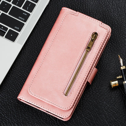 Google pixel 9 / 9 pro / 10 / 10 pro 9 card wallet vertical flip w front zipper cowhide finish (w-013)