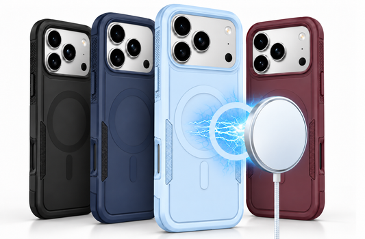 iPhone 17 Pro / 18 Pro case magsafe heavy duty dual layer drop protection