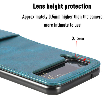 samsung galaxy z flip 6 PU leather wallet case