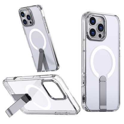 Iphone 17 air Magsafe Case with Metal Kickstand & Lens Frame Shockproof Slim Design