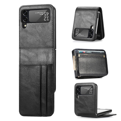 samsung galaxy z flip 5 PU leather wallet case