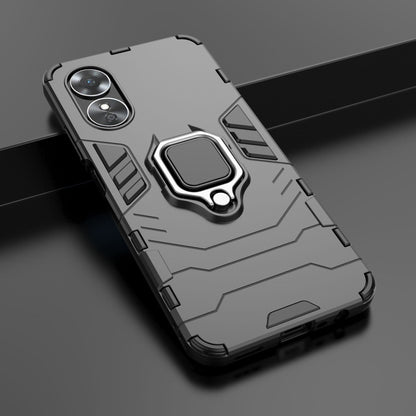 Oppo reno 2z front & back full protection ultra slim ring case (B010)