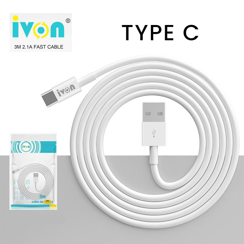 ivon 3m type c cable (ca72-tc)
