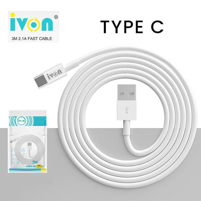 ivon 3m type c cable (ca72-tc)