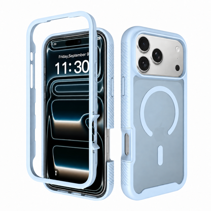 iPhone 17 Pro Max / 18 Pro Max case MagSafe 360 Front + Back Protection matte finish 4 color option