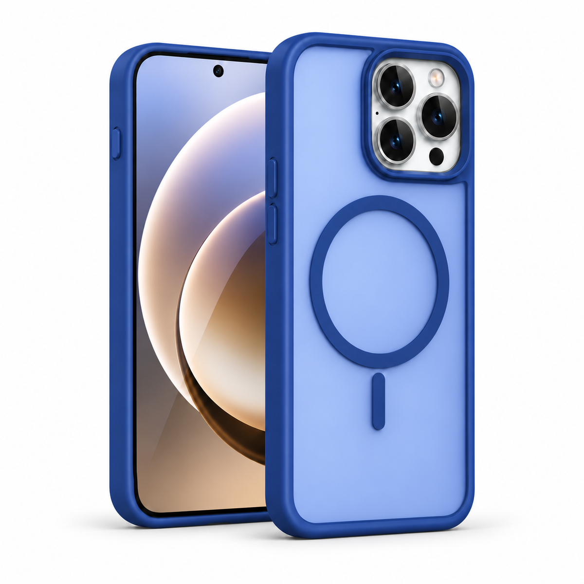 Iphone 16 Magnetic Case Soft-Touch Frosted Translucent